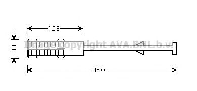 AVA QUALITY COOLING ped264 -  Осушитель, кондиционер